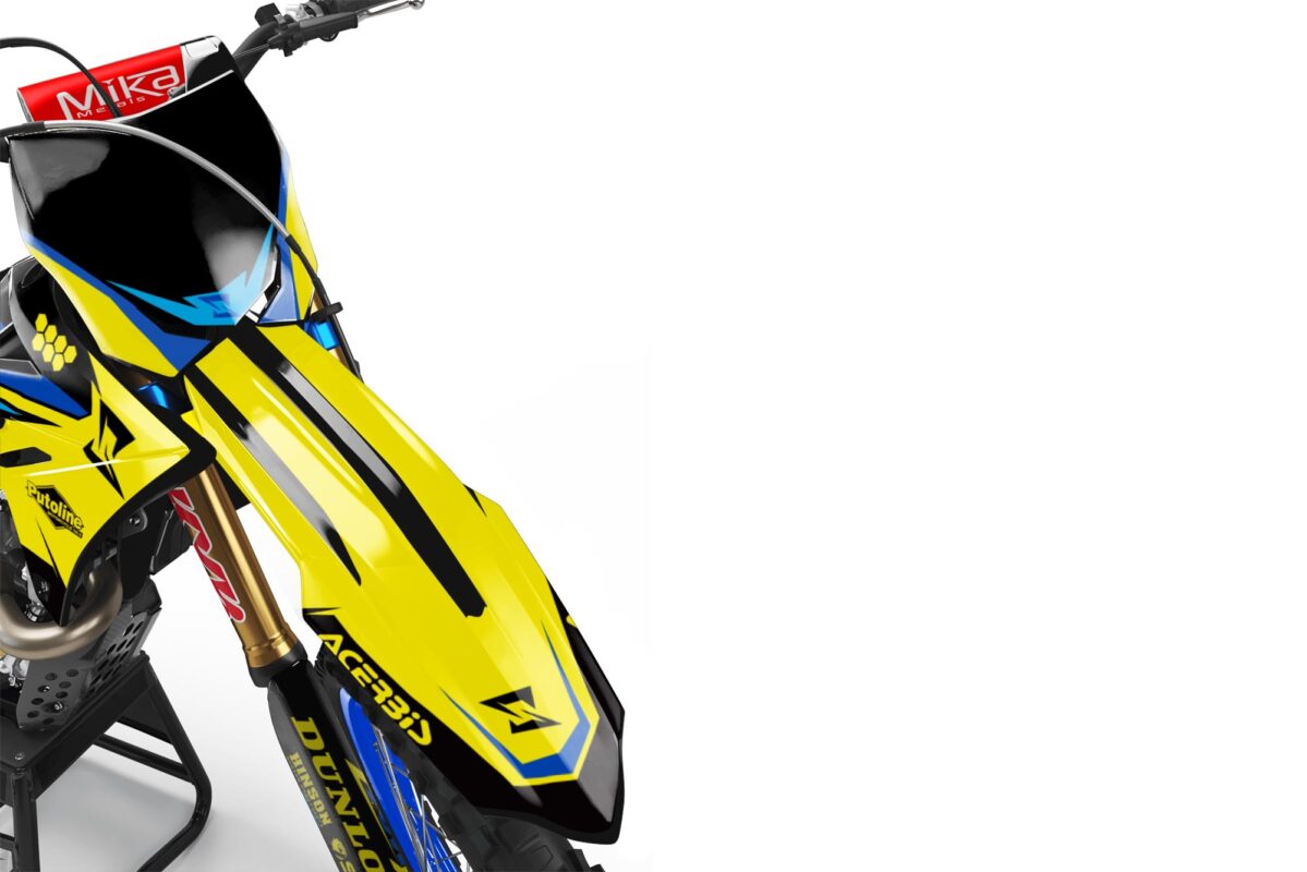 SUZUKI motorcycle graphics kit - premium quality