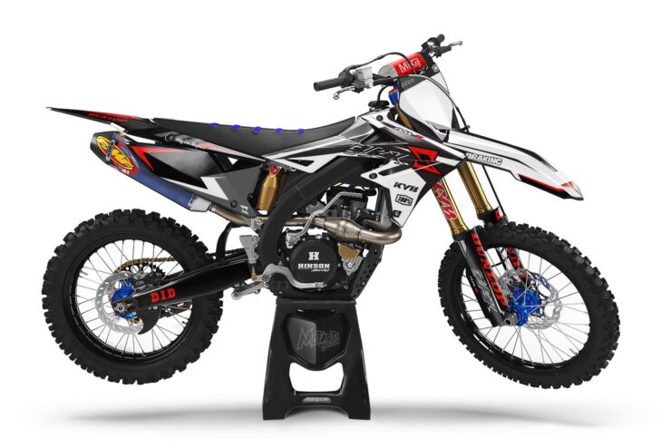 Suzuki White KYB SIDE