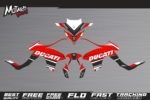 Ducati Multistrada 2018 2019 2020 Desmo Motard Design Graphics Kit Decals Stickers Dekor Decor WSBK Replica
