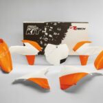 R-Tech KTM SX SXF 125-450 2013-2015 Orange White