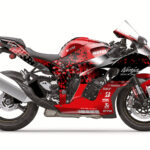 graphics kit for Kawasaki Ninja 250R / 300R / 650R / ZX6R / ZX-10R