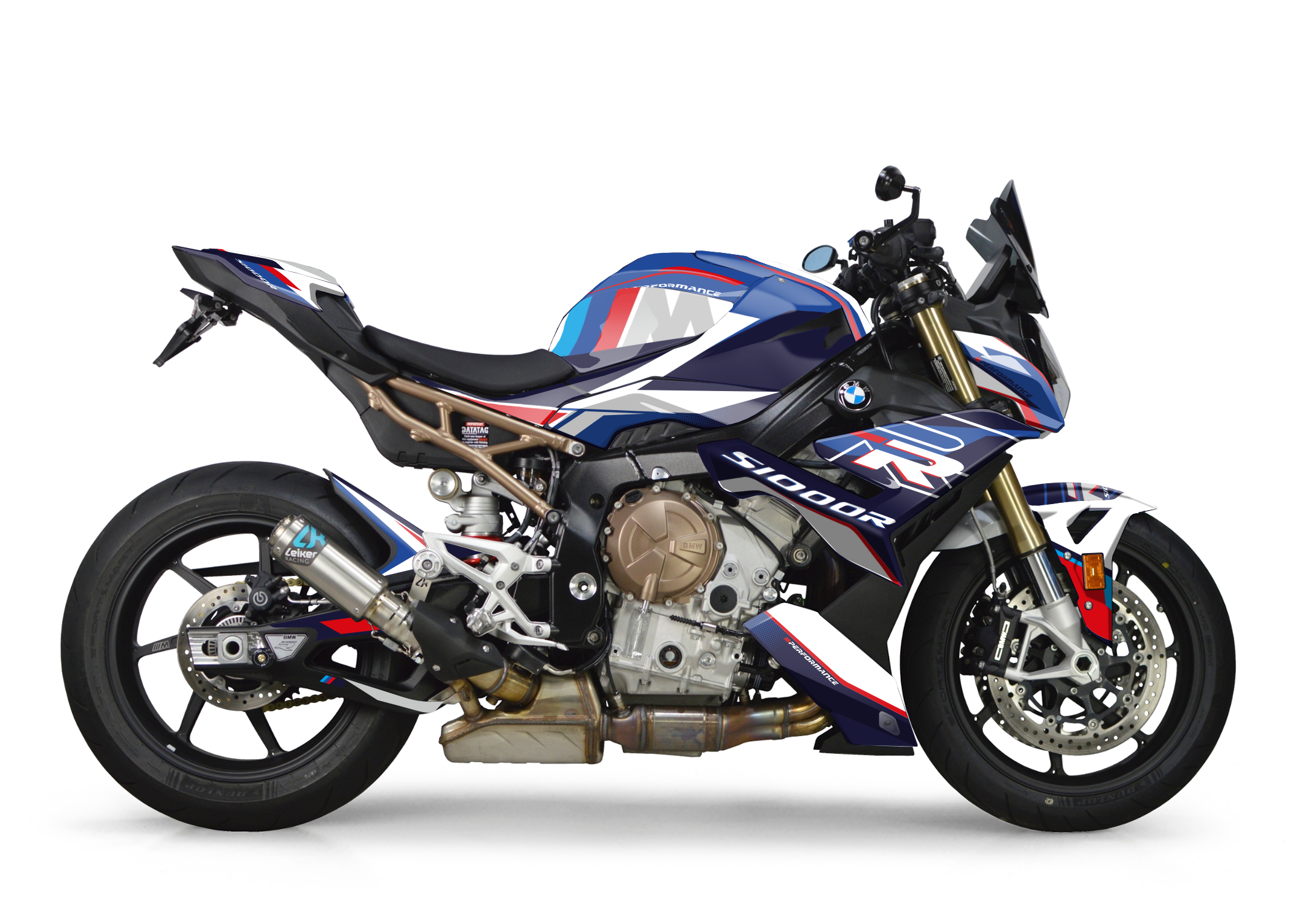 BMW S1000R 2023 2024 Mockup Side view DESIGN 8 graphics kit for BMW S 1000 R - Image 1